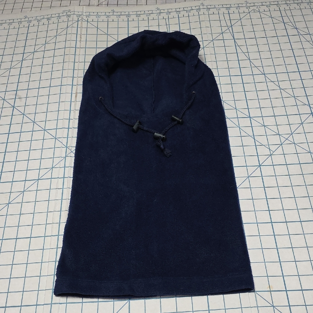 Men's Navy Blue Fleece Balaclava , Gently Preloved, Adult Size